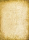 Grunge background brown, old paper texture, stains, blank, textured, antique, natural, brown paper, parchment, page Royalty Free Stock Photo