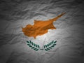 Grunge background Cyprus flag