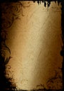 Grunge Background Damask Pattern