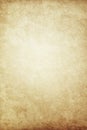 Grunge background of old brown paper, page, blank, retro, vintage, yellow, rough, spots, paper texture Royalty Free Stock Photo