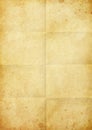 Folded brown vintage paper background texture Royalty Free Stock Photo