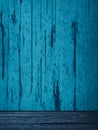 Grunge Background of Old Wooden Wall with Weathered Paint