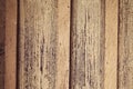 Grunge background from weathered yellow wooden plank Royalty Free Stock Photo