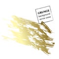 Grunge banner. Abstract vector template. Royalty Free Stock Photo