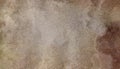Grunge beige grey marbled paper parchment with brown faint and drips and empty center for your message Royalty Free Stock Photo