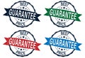 Grunge best price guarantee rubber stamp set vector illustration Royalty Free Stock Photo