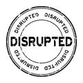 Grunge black disrupted word rubber seal stamp on white background Royalty Free Stock Photo