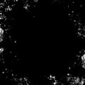 Grunge black horror chalkboard background, monochrome design