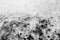 Grunge black and white distress texture . Scratch and texture or Royalty Free Stock Photo