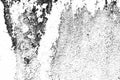 Grunge Black and White Distress Texture . Scratch Texture . Dirty Texture . Wall Background Royalty Free Stock Photo