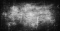 Grunge black and white overlay texture. Abstract surface dust, scratches and rough background