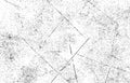 Grunge black and white pattern. Monochrome particles abstract texture. Background of cracks, scuffs, chips, stains, ink spots, lin Royalty Free Stock Photo