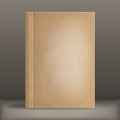 Grunge blank book cover