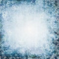 Grunge blue background