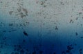 Grunge blue and black wall texture of concrete floor background for creation abstract. Royalty Free Stock Photo