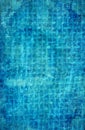 Grunge blue canvas