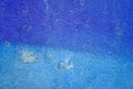 Grunge blue painted wall Royalty Free Stock Photo