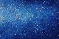 Grunge blue watercolor background with dots. Blue watercolor texture, Pointillism background blue, AI Generated