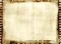 Grunge border and background Royalty Free Stock Photo