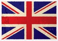 Grunge british flag