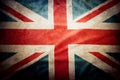 Grunge British flag Royalty Free Stock Photo