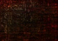 Grunge brown mahogany dark red dark brown background sepia goth distressed background, wood board Royalty Free Stock Photo