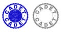 Grunge CADET Scratched Stamp Seals