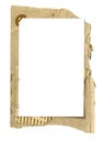 Grunge cardboard frame