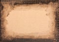 Grunge cardboard texture Royalty Free Stock Photo