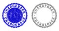 Grunge CHARGEBACK Textured Stamp Seals