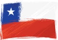 Grunge Chile flag Royalty Free Stock Photo