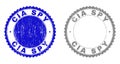 Grunge CIA SPY Scratched Stamp Seals