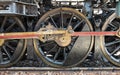 Grunge Classic Transport Steam Train Wheels, Vintage Style Royalty Free Stock Photo