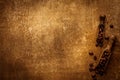 Grunge coffee background