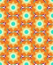 Grunge colorful geometric seamless pattern Royalty Free Stock Photo