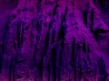 Grunge purple color exposed sand texture Galaxy Abstract Background. Royalty Free Stock Photo