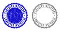 Grunge COMPUTER INSURANCE Textured Stamp Seals