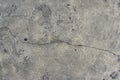 Grunge concrete cement rough wall with crack in