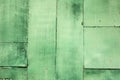 Grunge concrete sheet wall paint in green colour , Background