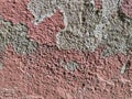 Grunge concrete texture. Texture concrete pink and gray. Rough concrete.