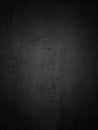 Grunge and concrete wall pattern with dark and bright tones in the center for a black background. Royalty Free Stock Photo