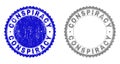 Grunge CONSPIRACY Textured Stamp Seals