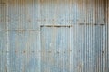 Grunge Corrugated Zinc Sheet