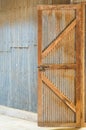 Corrugated Zinc Sheet wall and door