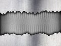 Grunge crack metal background tempalte Royalty Free Stock Photo
