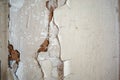 Grunge cracked and broken plaster wall background texture Royalty Free Stock Photo