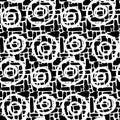 Grunge Crazy Spotty Seamless Pattern