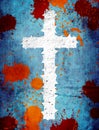 Grunge cross