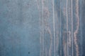 Grunge dark blue wall with old scratched paint, background Royalty Free Stock Photo