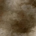 Grunge dark brown marbled paper parchment with stucco wall faint and drips. Stains and spatter Royalty Free Stock Photo